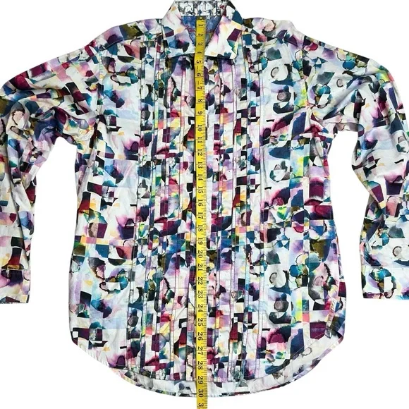 Robert Graham Magical Island Color Splash Button Down Shirt